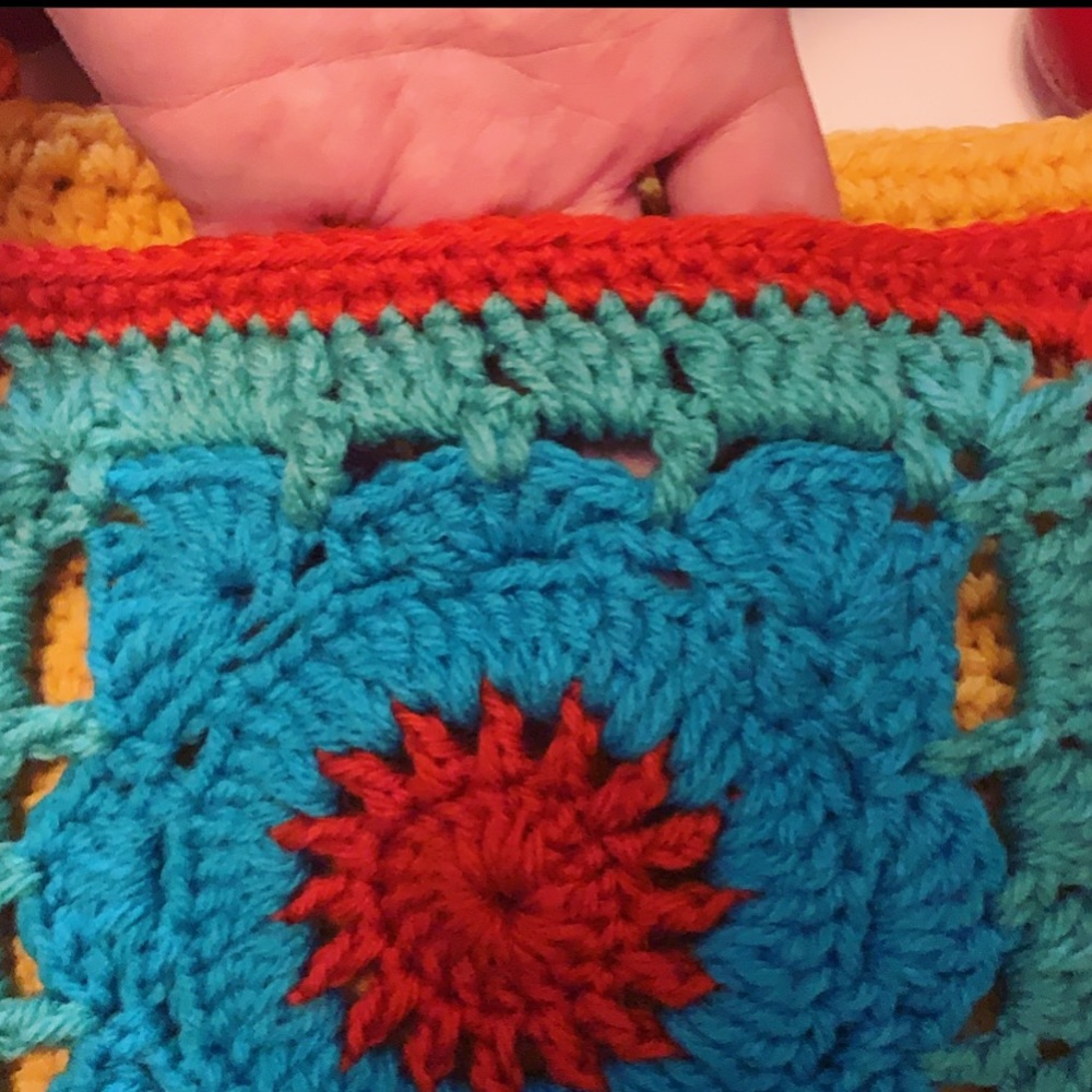 Sale💖Crossbody bag crochet handmade new - Picture 7 of 7